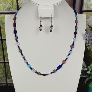 💖💖PREMIER DESIGNS BEADED NECKLACE AND EARRING SET